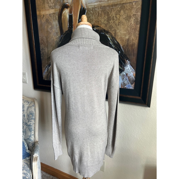 Women's Miss Lulo Beige Sweater Dress Size S Wool & cashmere Blend - Picture 6 of 6